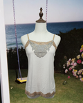 Cream Gold‑Silver Embroidered Motif Wear