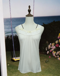 Cream Bow Gathered Wear