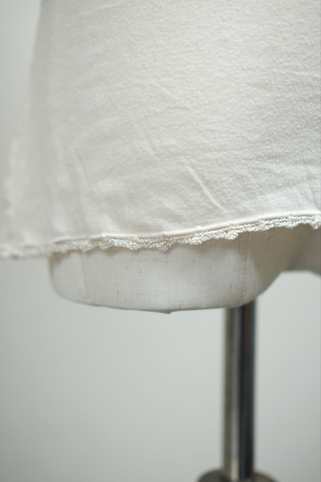Cream Crochet Panel Wear