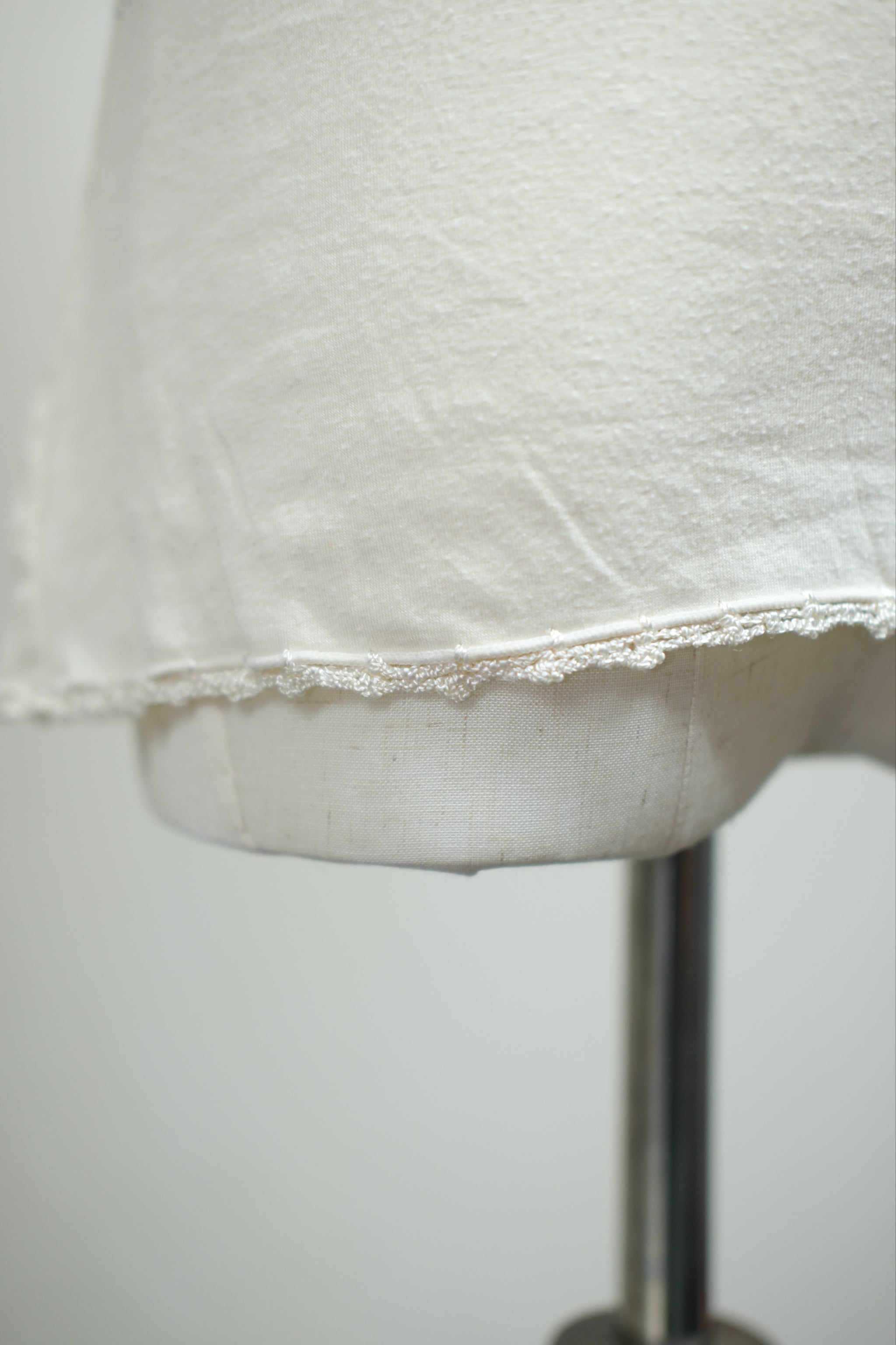 Cream Crochet Panel Wear