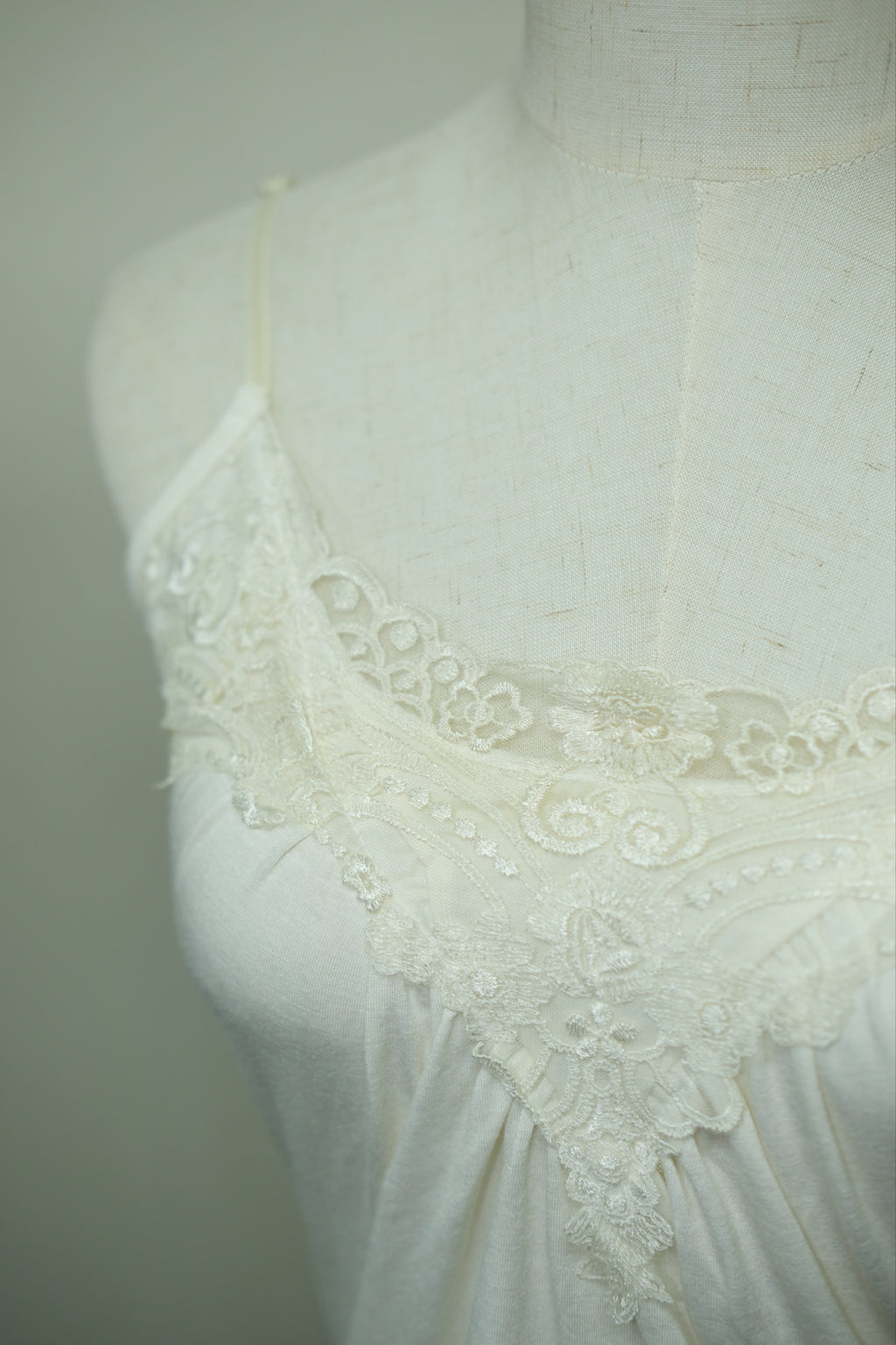 Off‑White Beaded Lace Wear