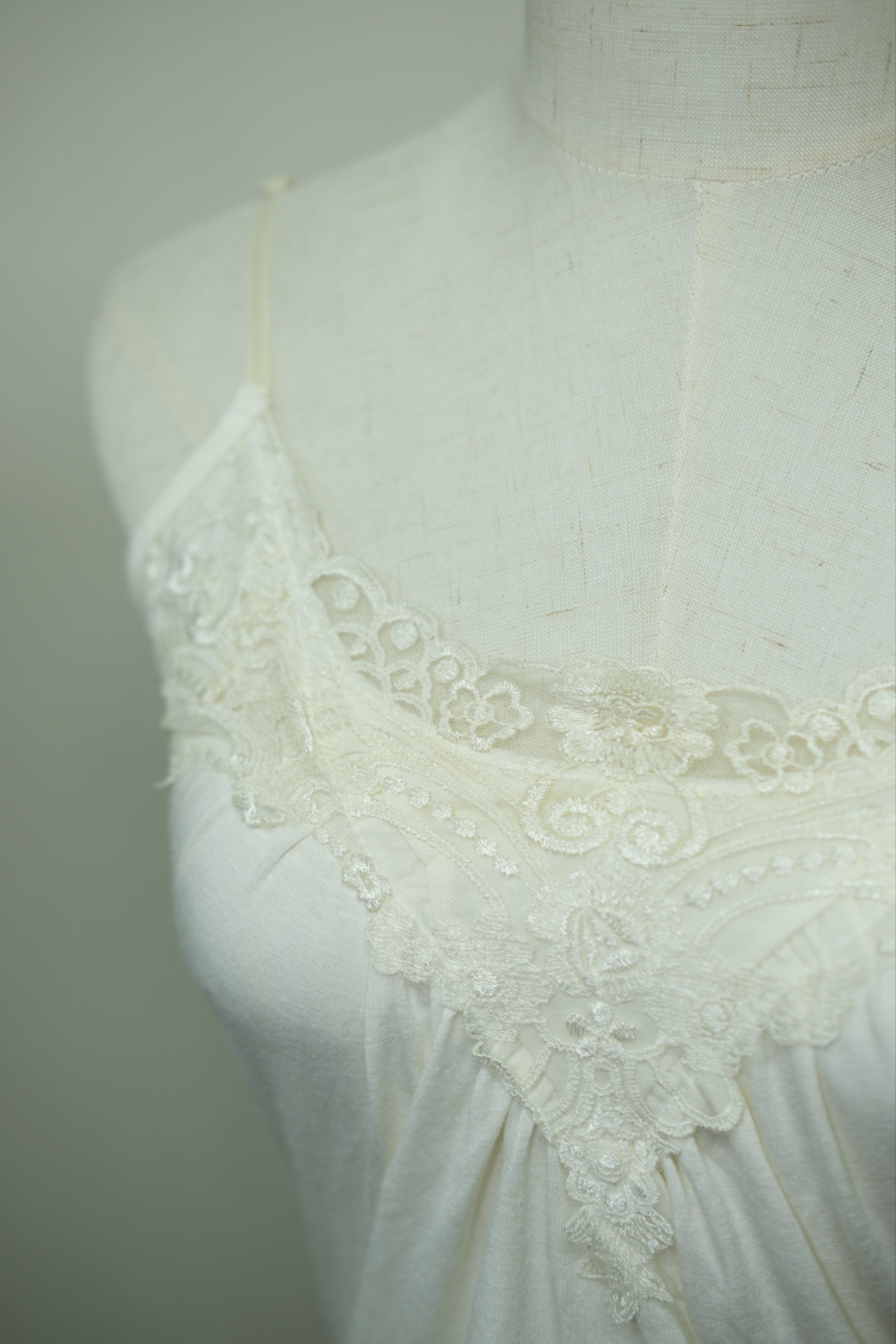 Off‑White Beaded Lace Wear