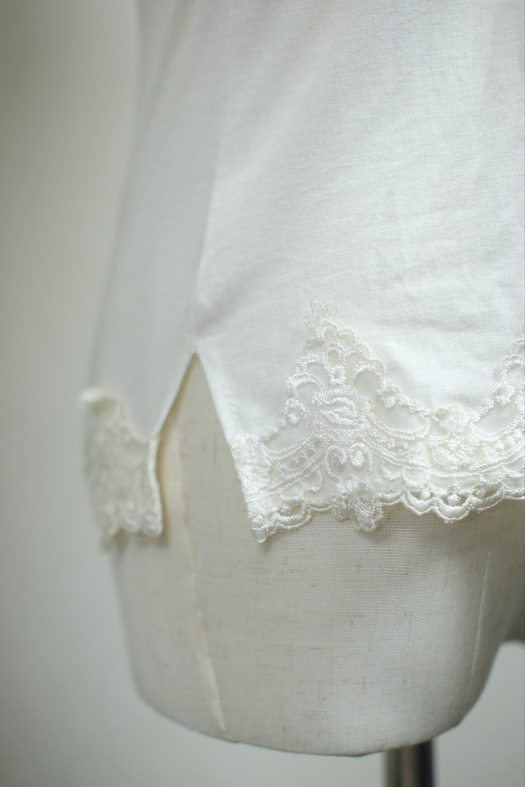 Off‑White Beaded Lace Wear