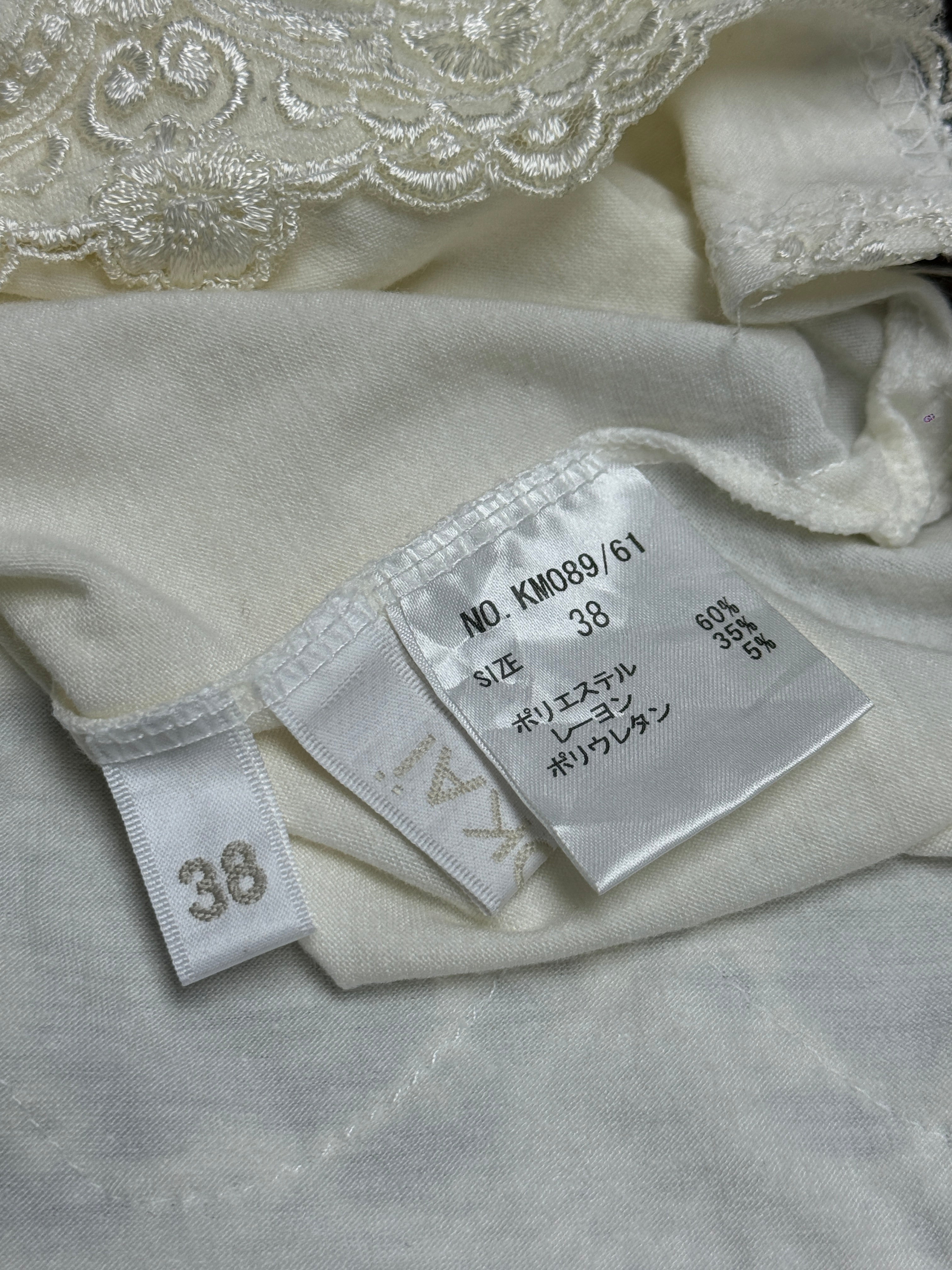 Off‑White Beaded Lace Wear
