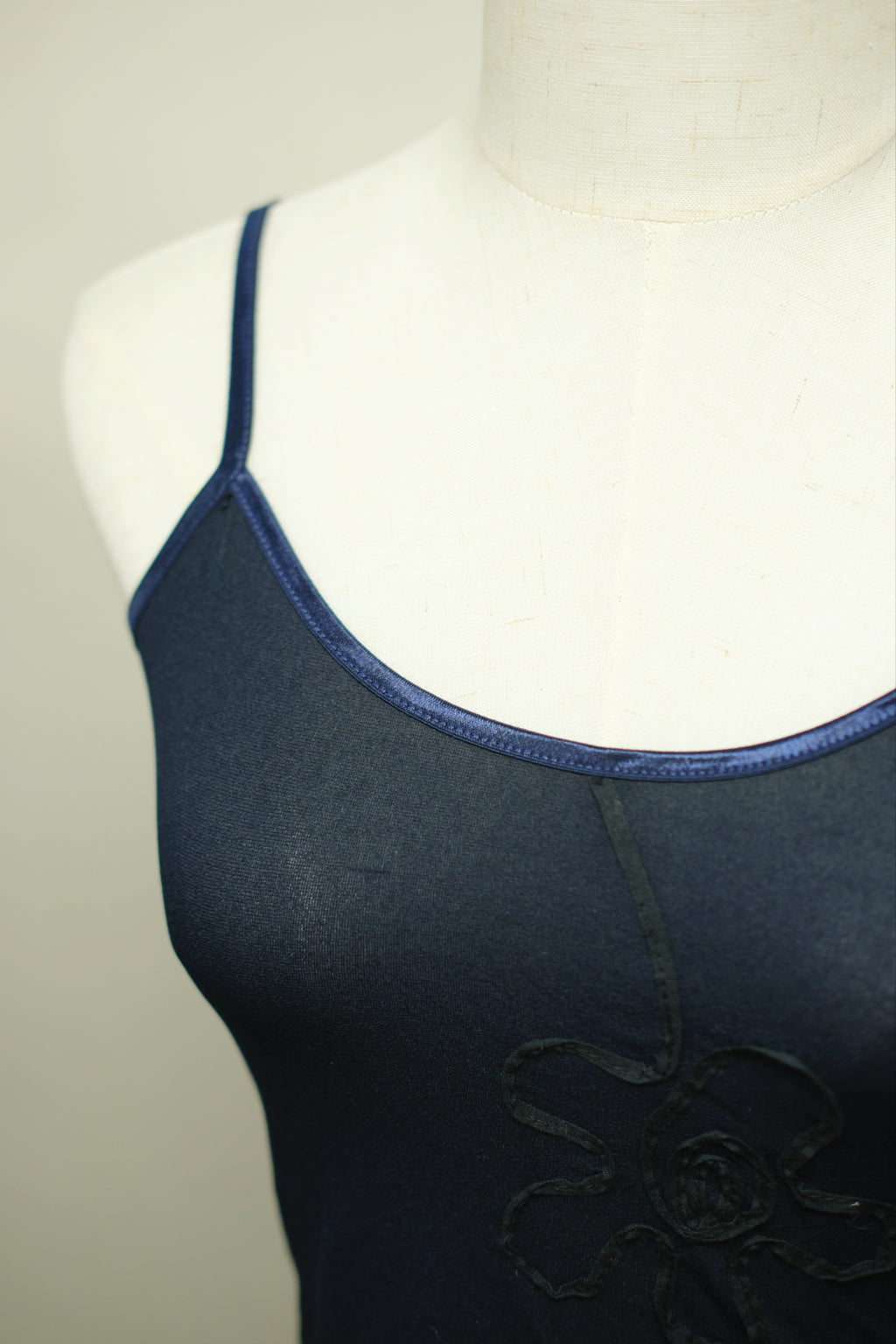 Navy 3D Appliqué Wear
