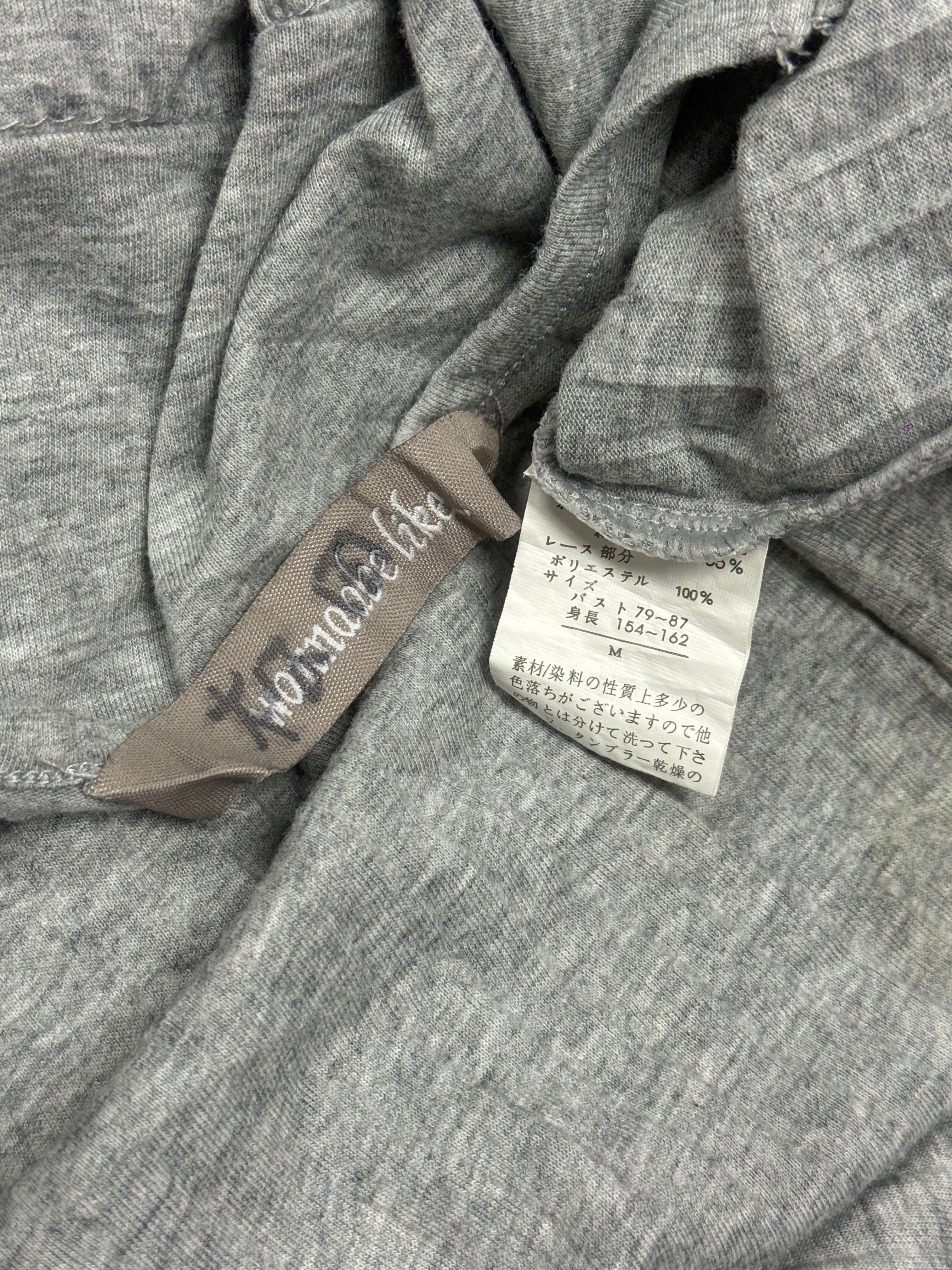 Coquette Grey Square Neck Ruffle Short Sleeve Top