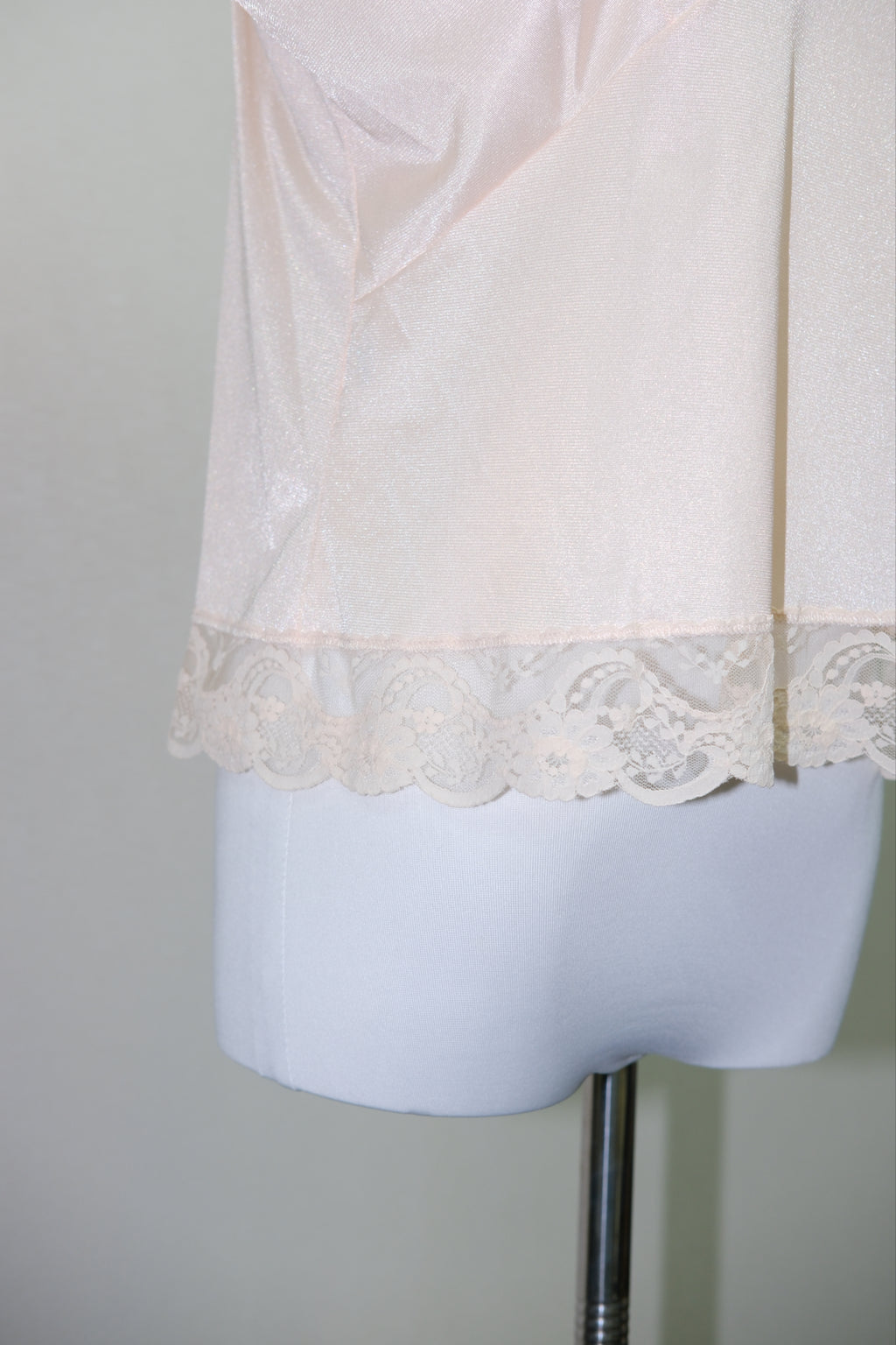 Peach Lace Trim Camisole