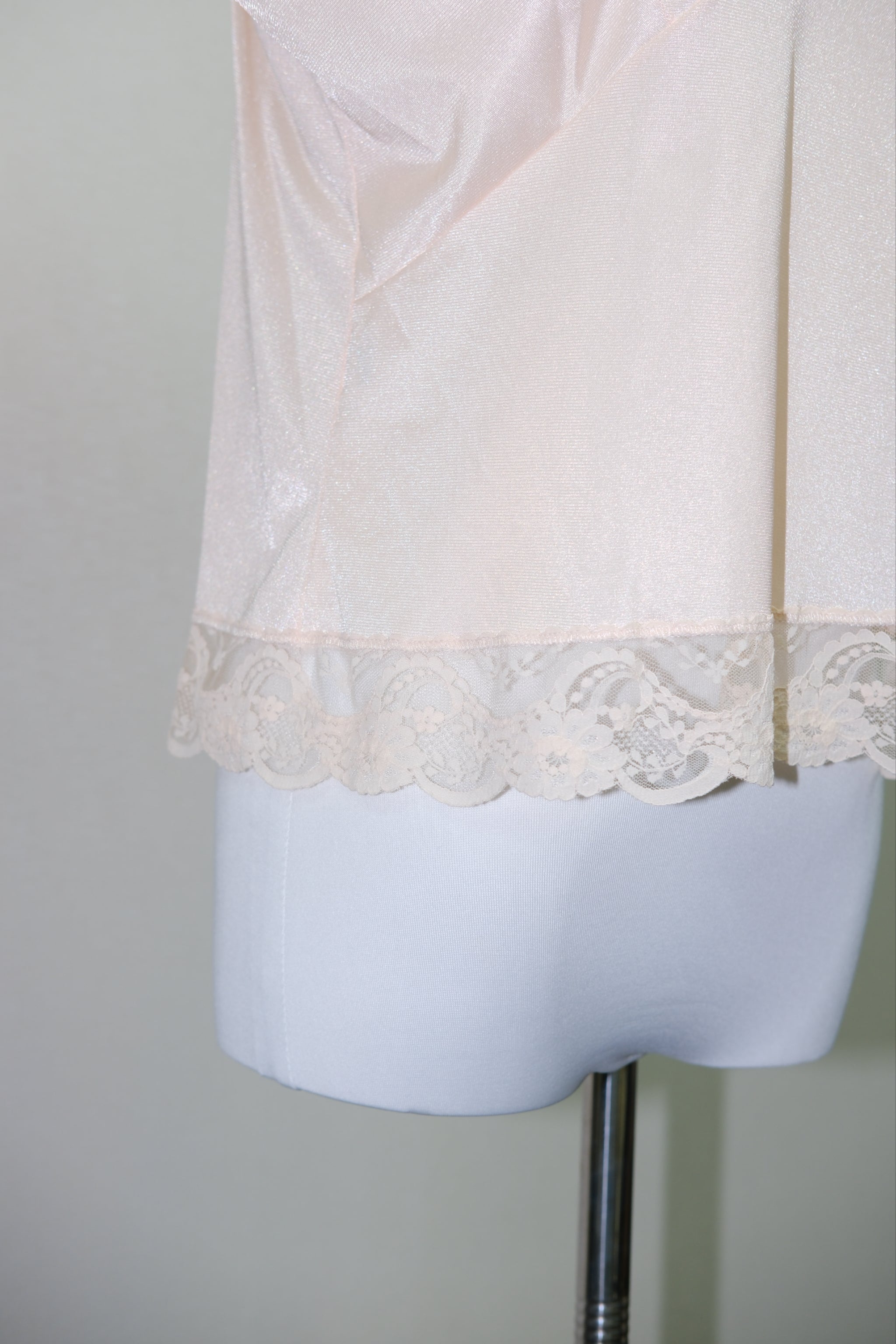 Peach Lace Trim Camisole