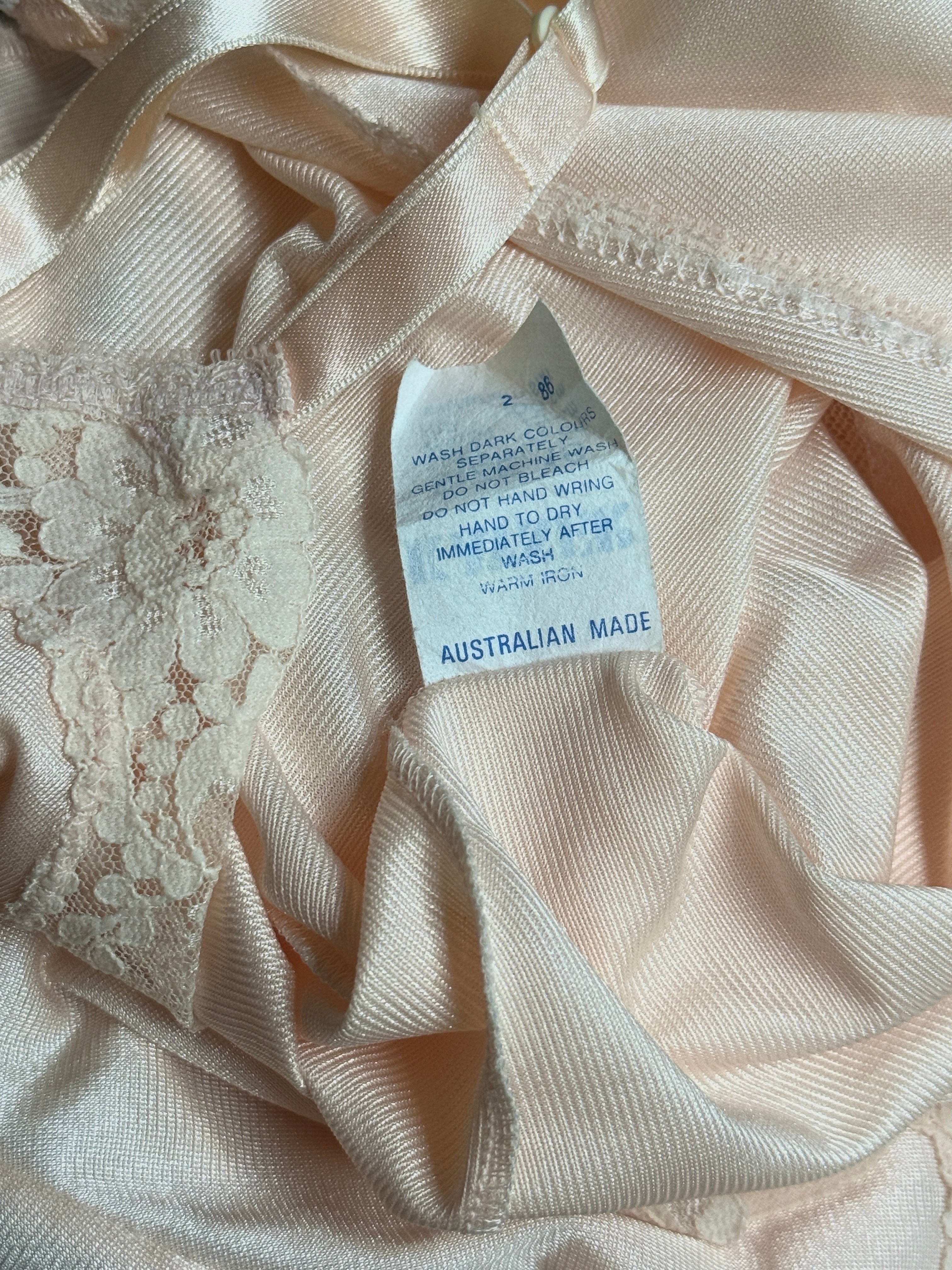 Peach Lace Trim Camisole