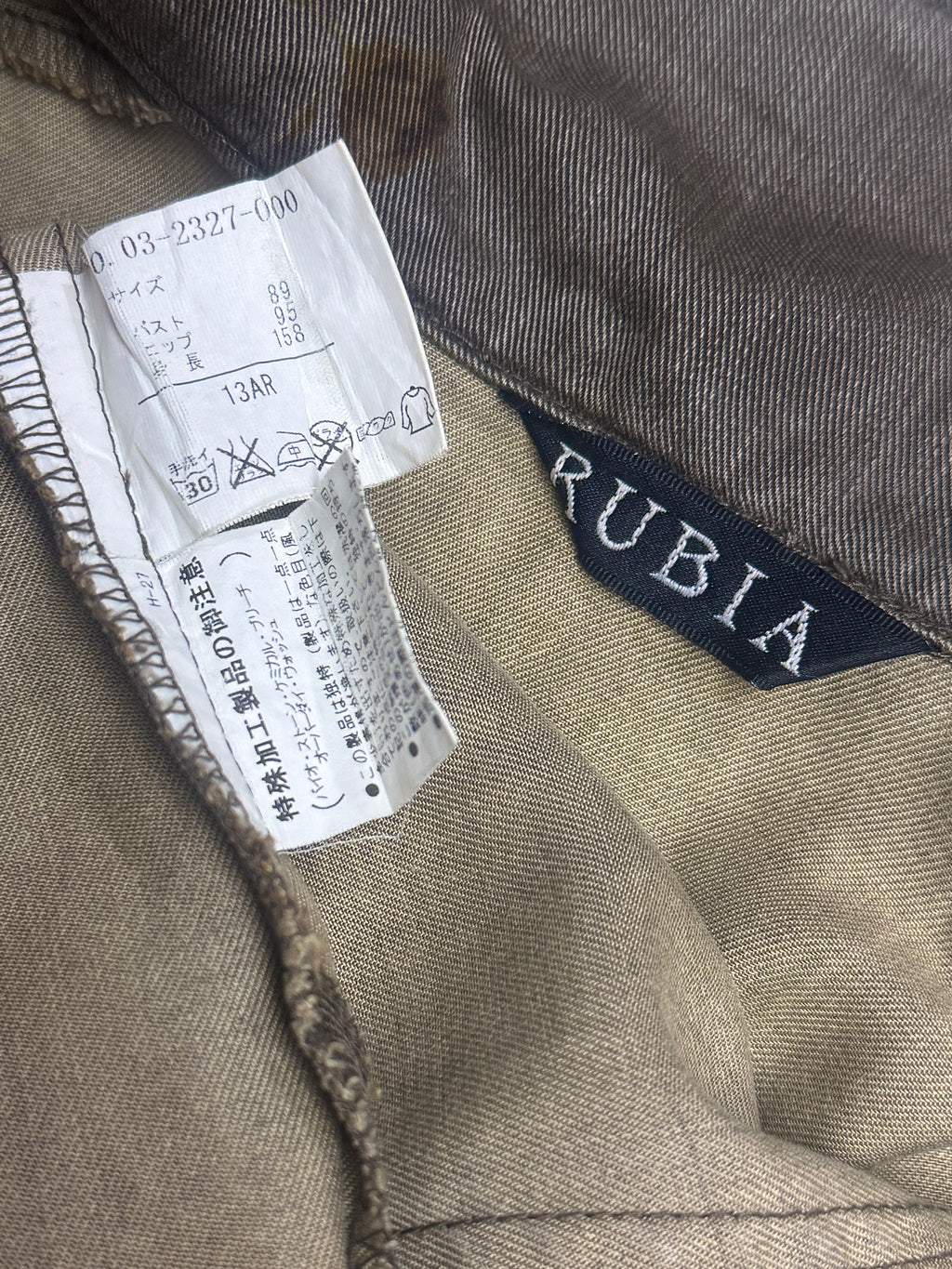 Washed Grey Floral Chore Coat